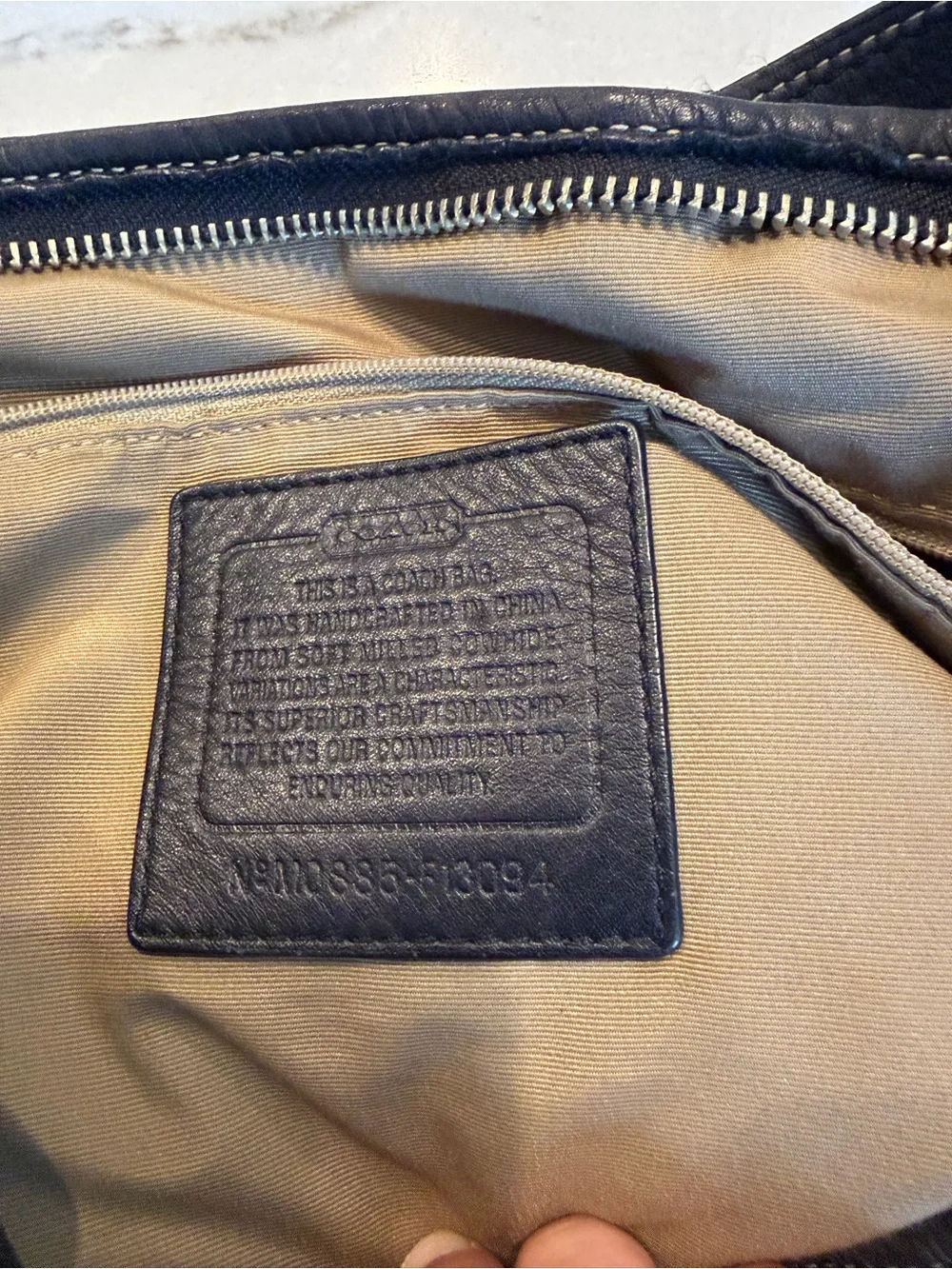 Coach versatile black